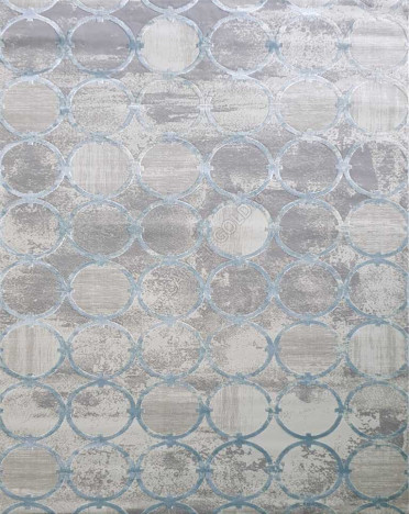 Ковер турецкий 36444B Amatis Reis (Акрил, серый, голубой)