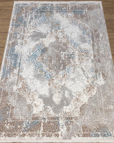 Ковер российский 20109-25054 Премиум (Полиэстер, серый)