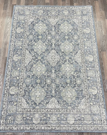 Ковер бельгийский 820269294 PRISMA (Вискоза, серый, голубой)