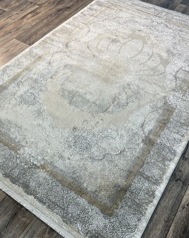 Ковер турецкий 1105 SOHO TUR (Акрил - Полиэстер, бежевый, серый)