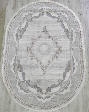 Ковер турецкий 36564A Amatis Lux (Акрил, бежевый, голубой)