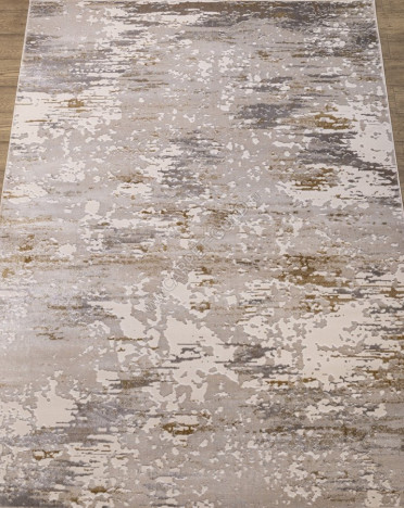 Ковер российский 20217-21068 Порто (PP Heatset Высокоплотный, бежевый, кремовый)