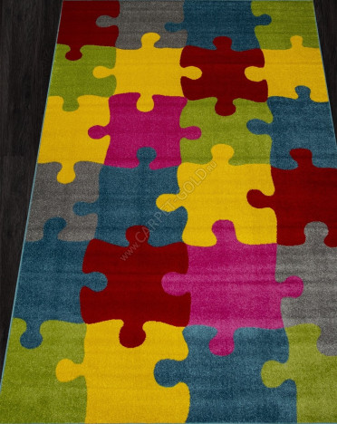 Ковер российский V820 ORION (Фризе, зеленый)