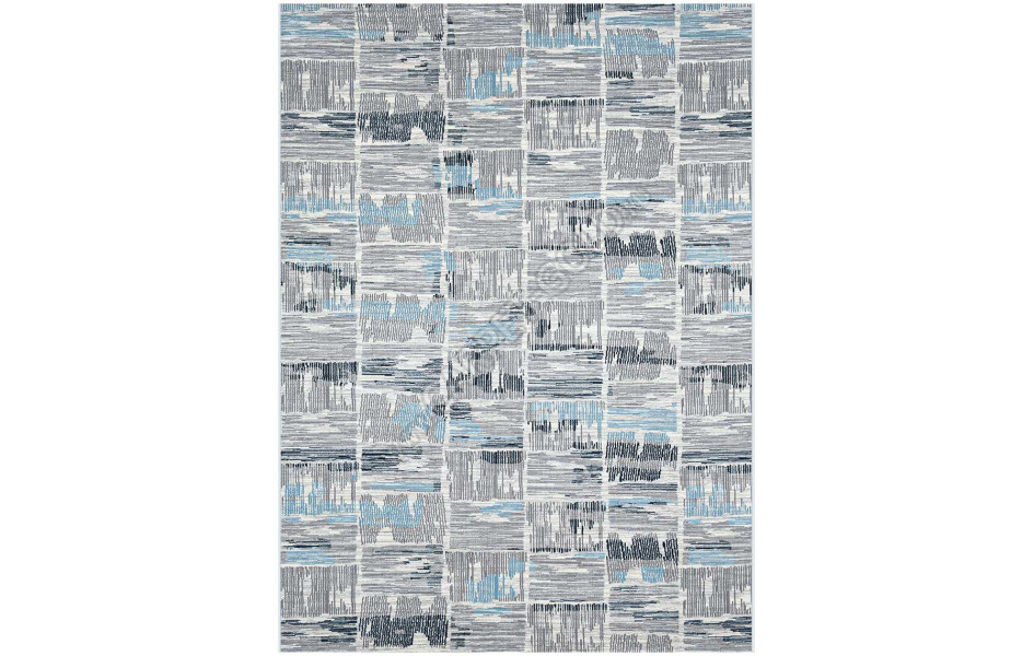 Ковер 50010A STAN L.GREY / BLUE CKM Kremlin