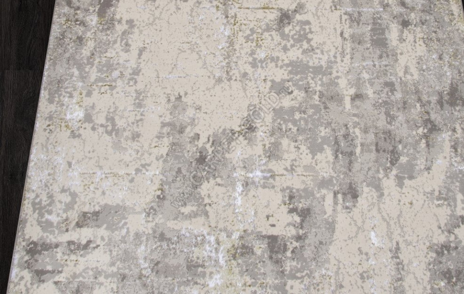 Ковер F169 - CREAM-GREEN - Прямоугольник - коллекция LIMAN