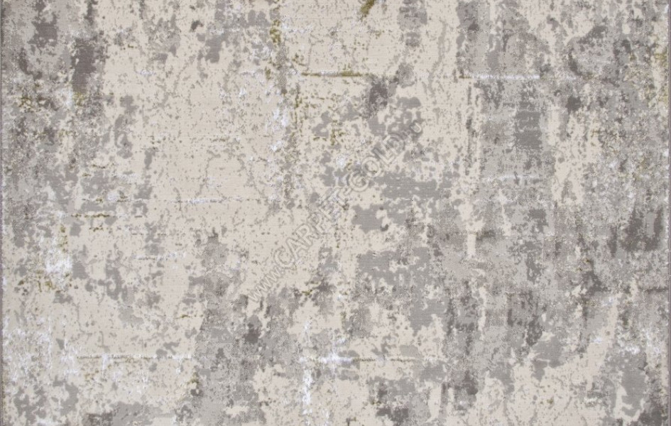 Ковер F169 - CREAM-GREEN - Прямоугольник - коллекция LIMAN