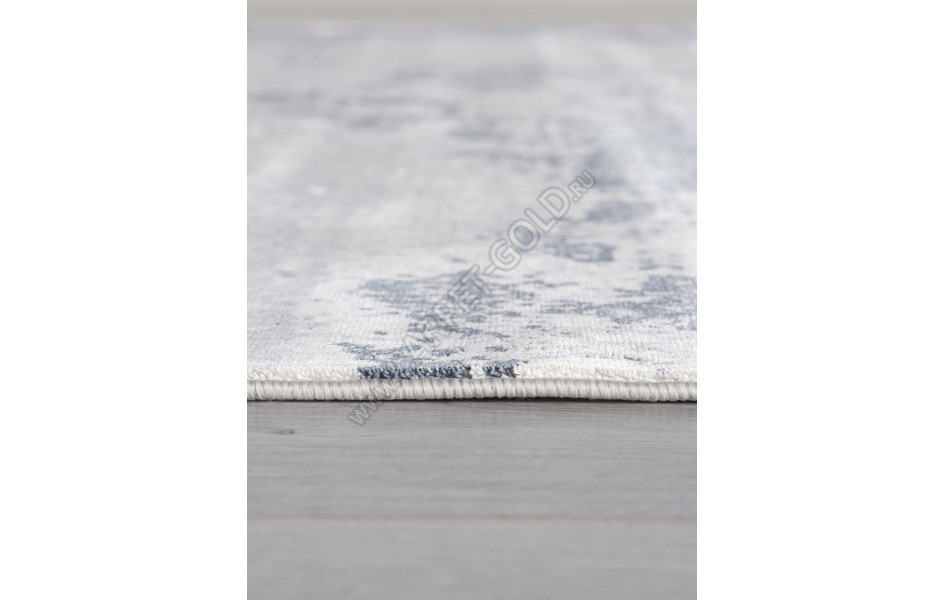 Ковер 00267 - GREY / BLUE - Прямоугольник - коллекция DUBAI