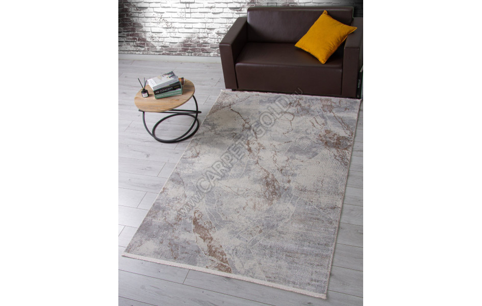 Ковер OC106G - GREY / GREY - Прямоугольник - коллекция OASIS