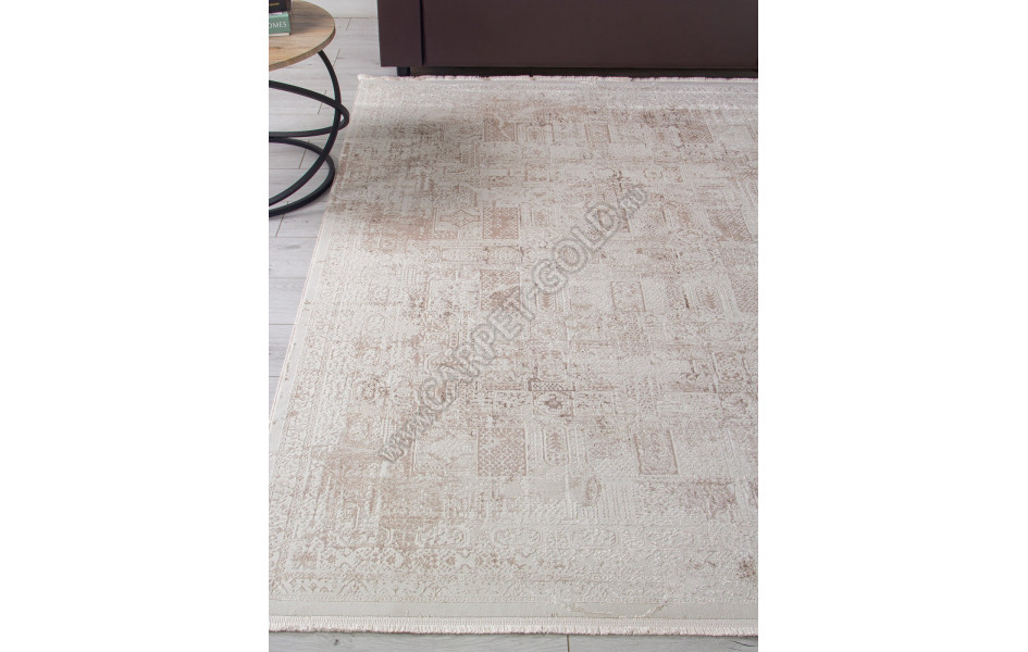 Ковер OC107A - CREAM / CREAM - Прямоугольник - коллекция OASIS